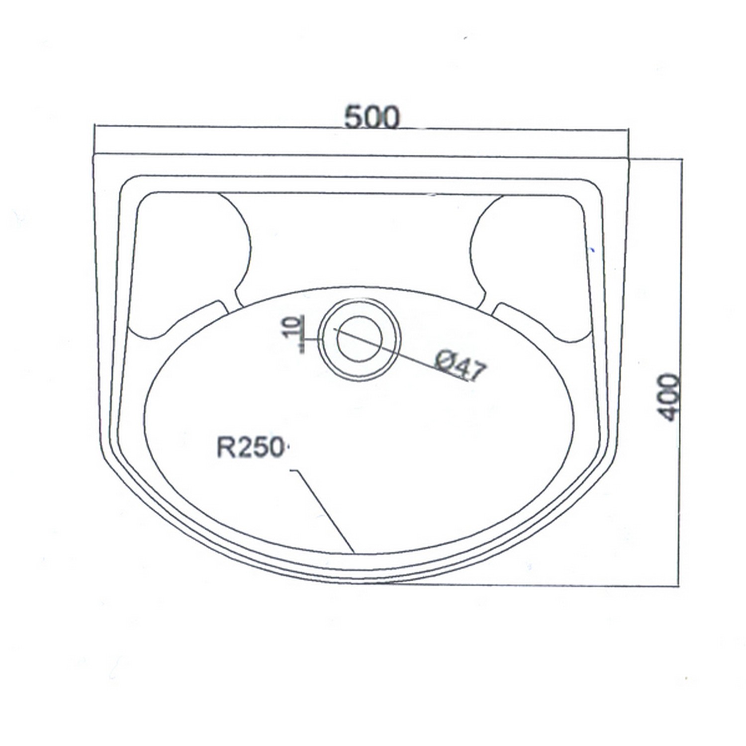 Умывальник \"Браво-50\" БЕЗ отв (на кронштейн 24 см) (г.Лобня) – компания ...