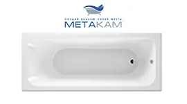 Акриловая ванна STRICT тм 'МетаКам' в новом размере