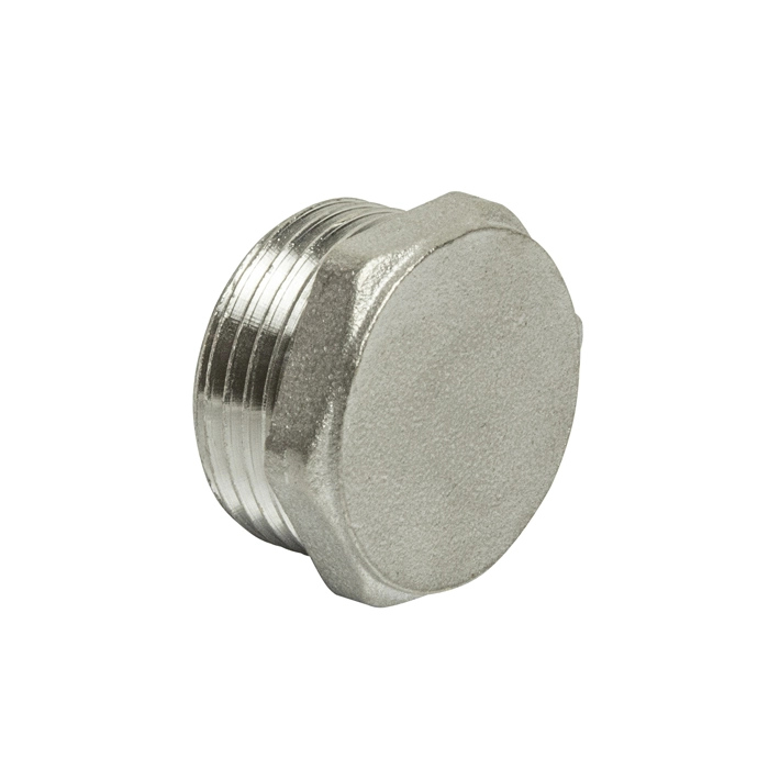 Заглушка 1/2'' нар с контр отв VRT® никель – компания \"Флекси\"