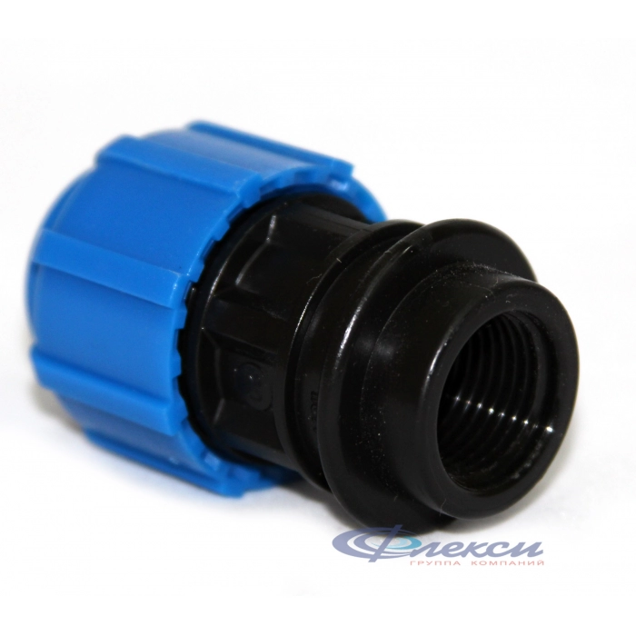 Муфта переход. ПЭ с внутр. труб. резьбой 25х1/2'' (обж.) ТПК-АКВА ...