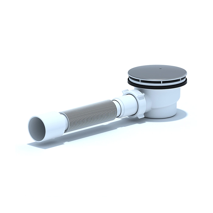 Сифон для душ.поддона 90*40 h65 с гофрой 40*50 Ani Е325C АНИ пласт ...