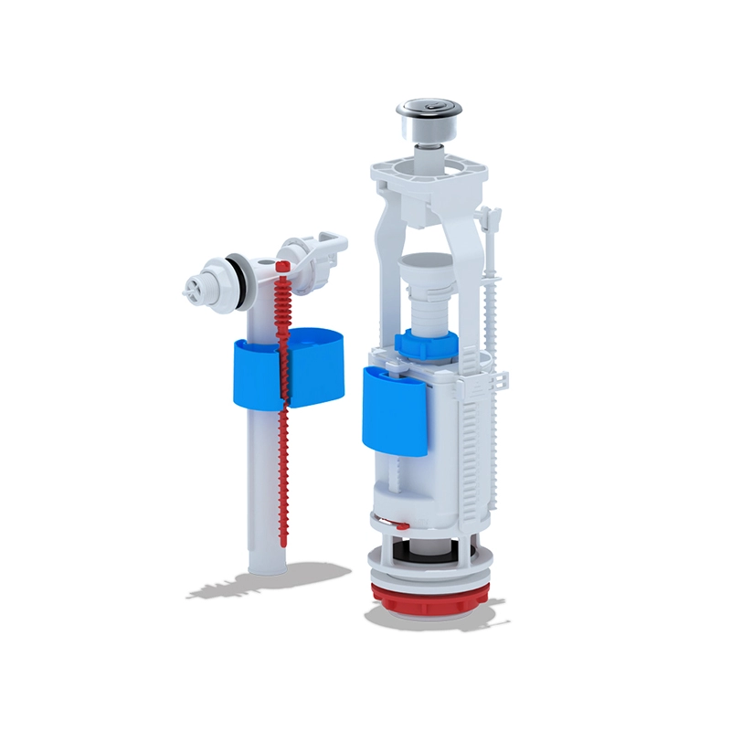 Арматура к смыв. бачку 2-ух Кноп. АНИпласт металл бок/подв. WC3050М АНИ ...