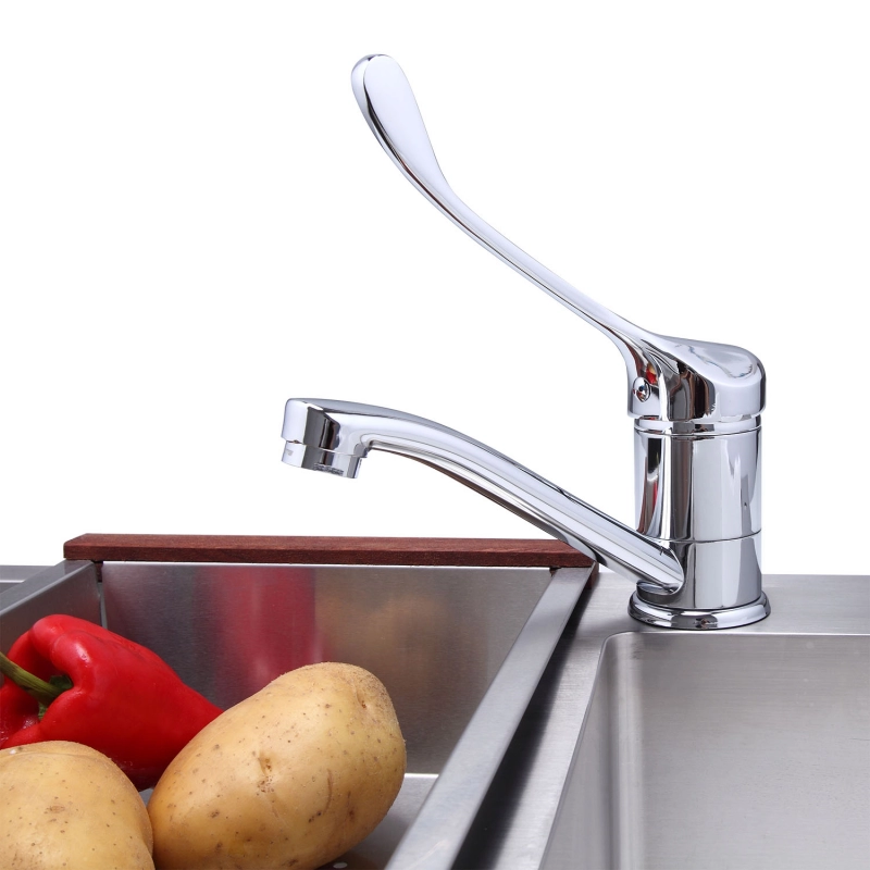 Смеситель для кухни 40к F4554-2 FRAP МЕДИЦИНСКИЙ п/гайку – компания ...