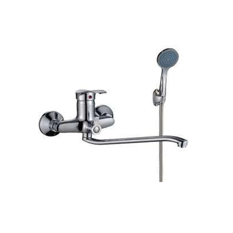 Смеситель для ванны и умывальника 40к Казань КС 201242 S-нос мет флаж ...