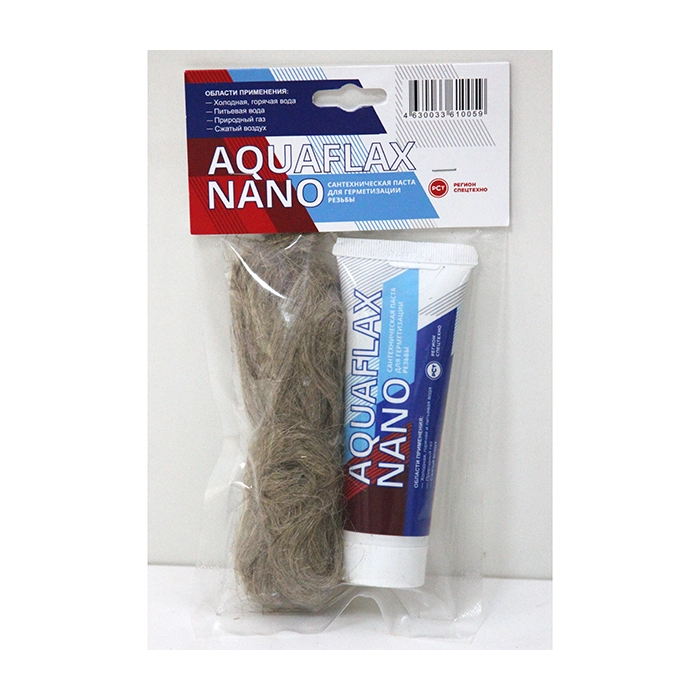 Комплект Уплотнительная паста 80г AQUAFLAX nano + лен 20 г. – компания ...