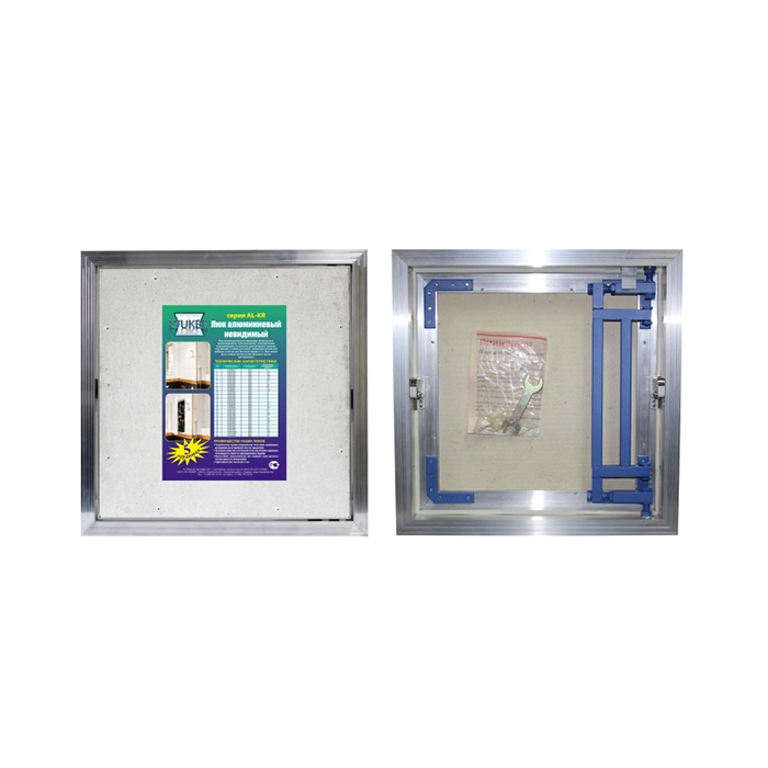 Люк скрытого монтажа ревизионный \"под плитку\" серия AL-KR 60/30 LYUKER ...