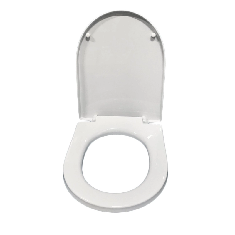 Сиденье для унитаза белое АНИ ПЛАСТ WS0300 пласт. креп. (Элеганс ...