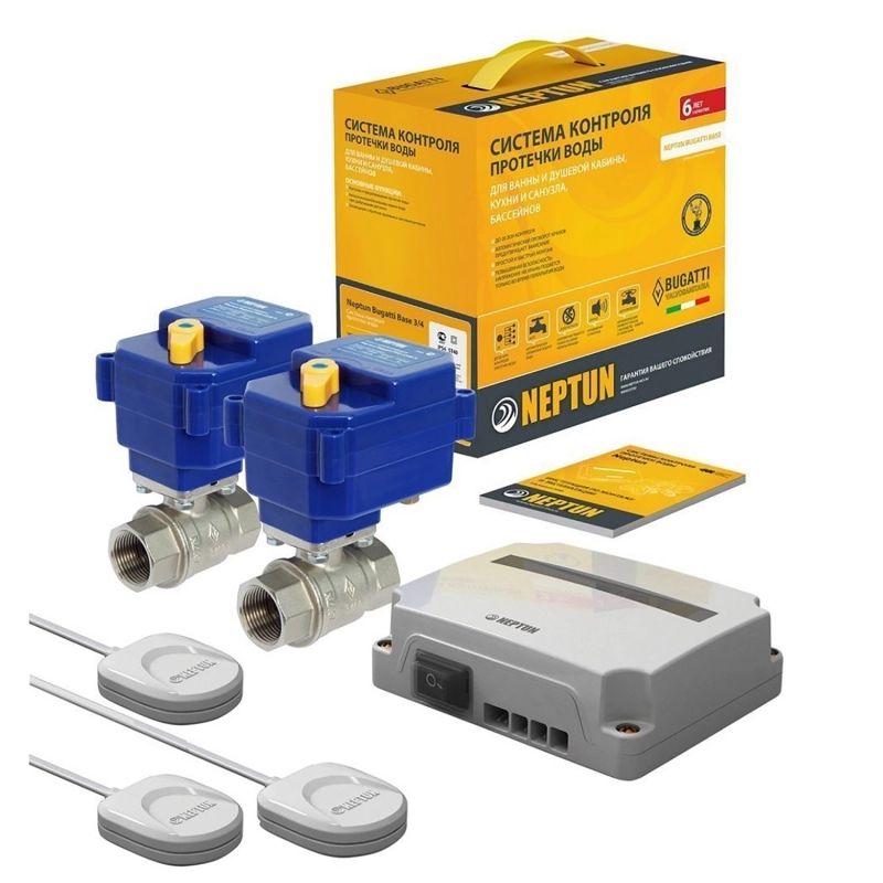 Система защиты от протечек Bugatti Base 1/2'' NEPTUN – компания \"Флекси\"