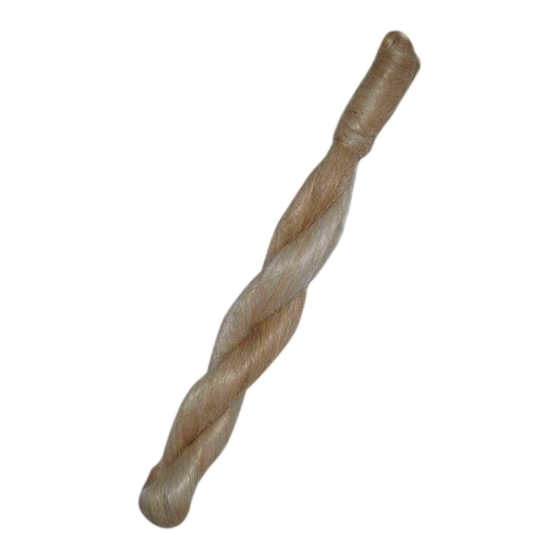 Лен сантехнический чесаный моченцовый 100 г. (коса) UNIFLAX (импорт ...