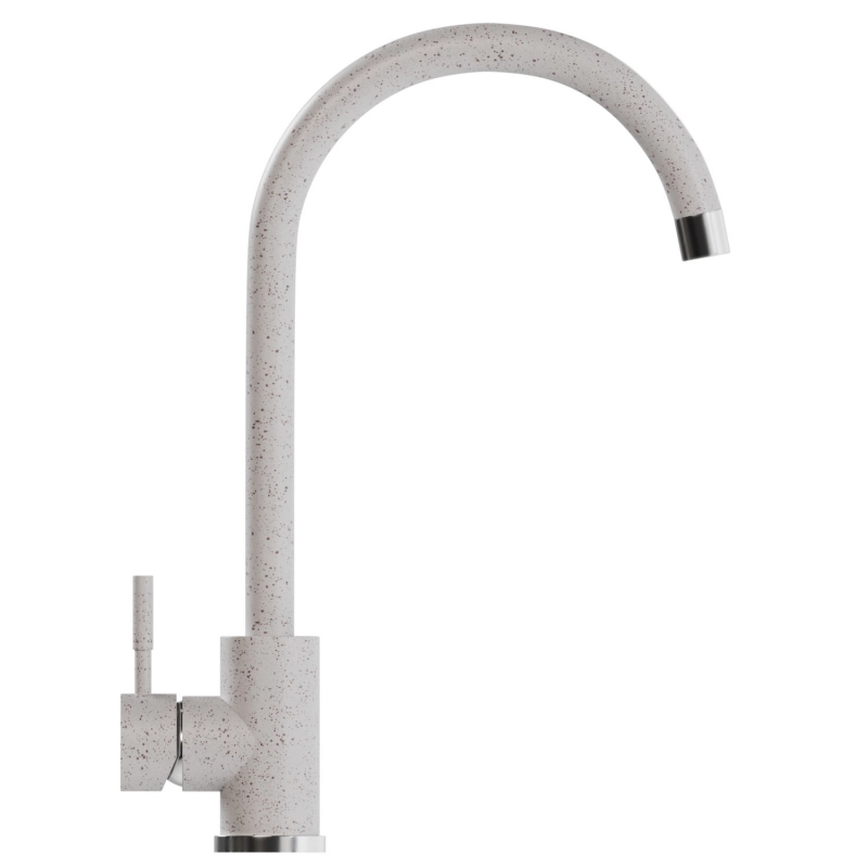 Смеситель для кухни 35к MIXLINE ML-GS15 (328) бежевый высок. излив ...